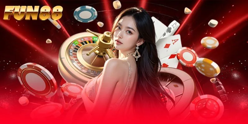 Mỗi tựa game casino online FUN88 đều hấp dẫn, chinh phục mọi thành viên