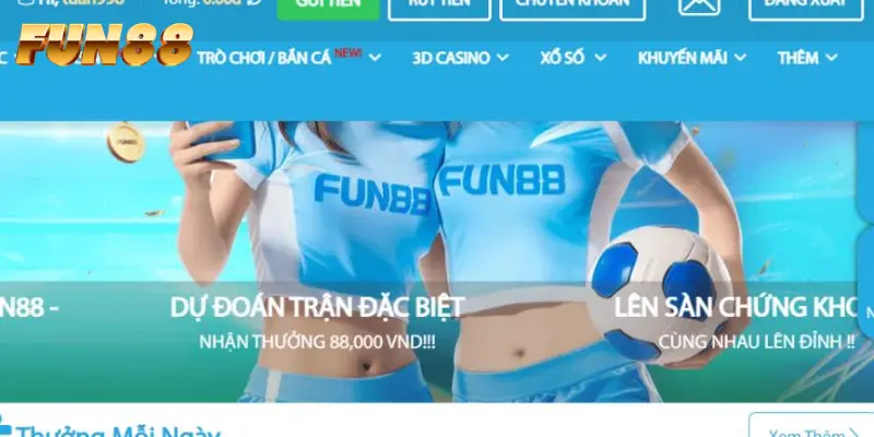 Sử dụng link vào FUN88 chính thức để đăng nhập Sử dụng link vào FUN88 chính thức để đăng nhập