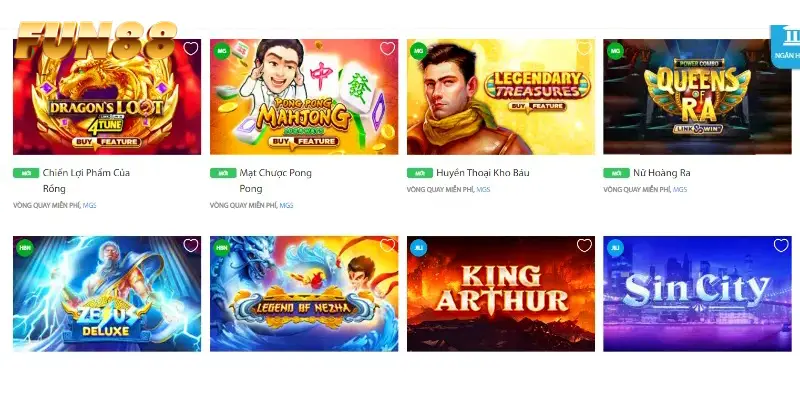 Top Game Slots FUN88 cực hot Top Game Slots FUN88 cực hot
